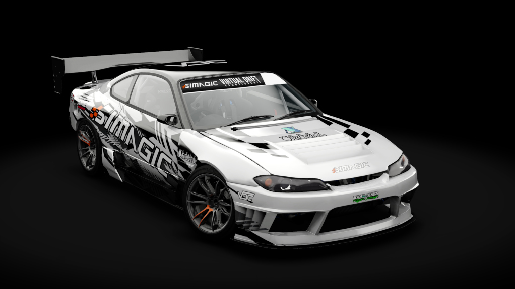 VDC Nissan Silvia S15 Public RB30 4.0, skin VDC White