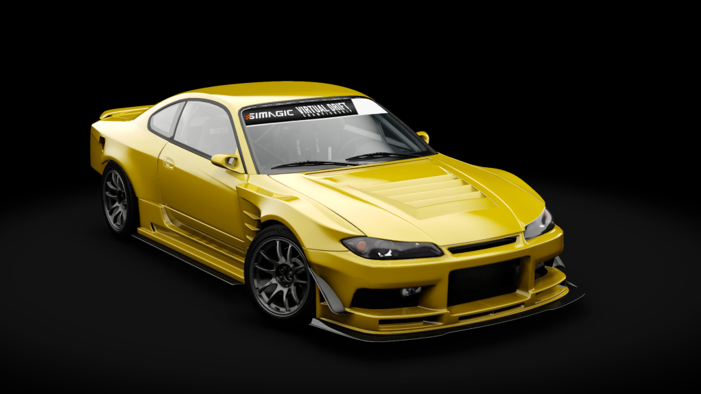 VDC Nissan Silvia S15 Public 2JZ 4.0, skin 04_lightning_yellow