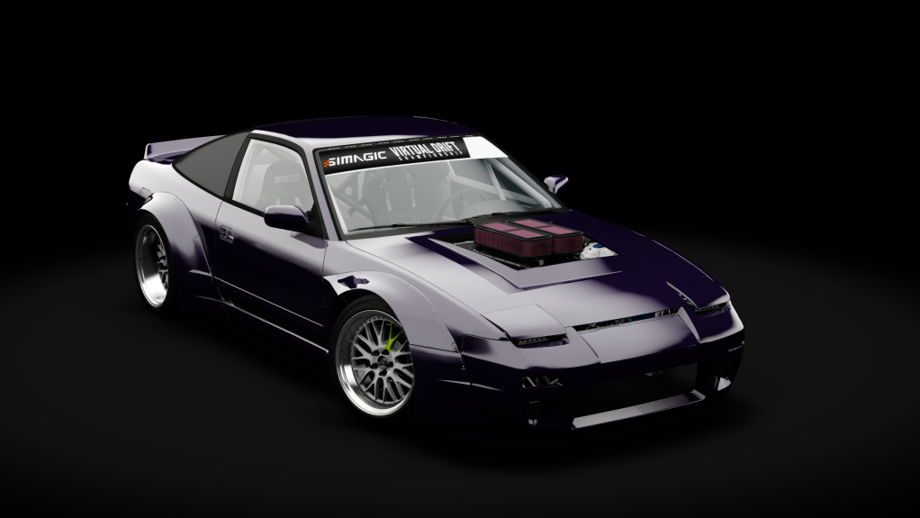 VDC Nissan Silvia RPS13 Public 4.0, skin 09_midnight_purple