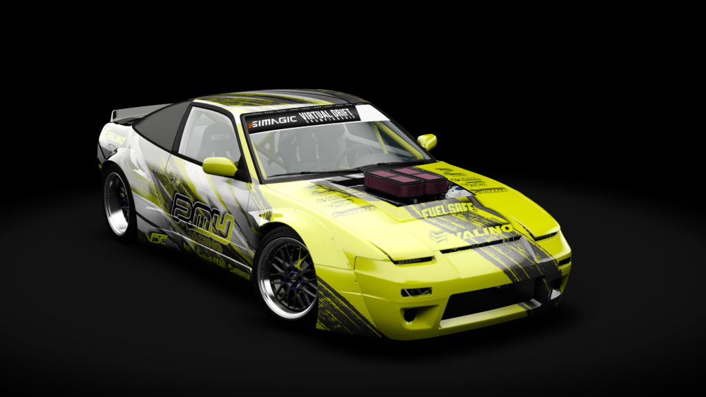 VDC Nissan Silvia RPS13 Public 4.0, skin VDC_Andreas_Yellow