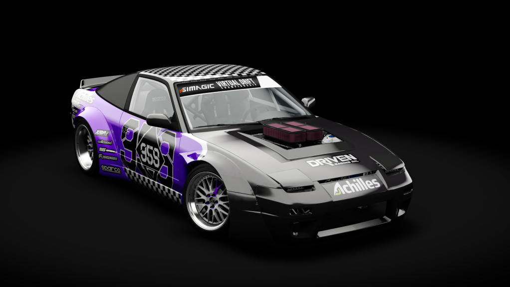 VDC Nissan Silvia RPS13 Public 4.0, skin matt_coffman