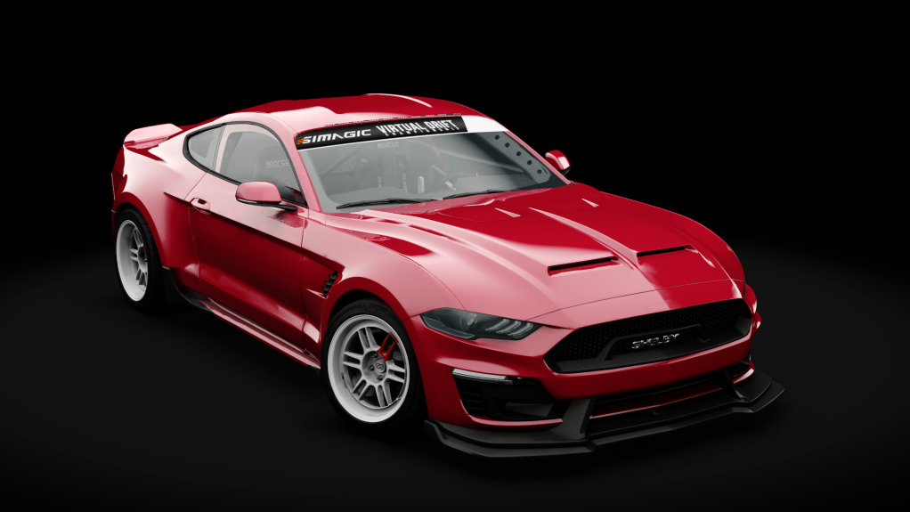 VDC Shelby Mustang Super Snake Public 4.0, skin 17_ruby_red_metallic