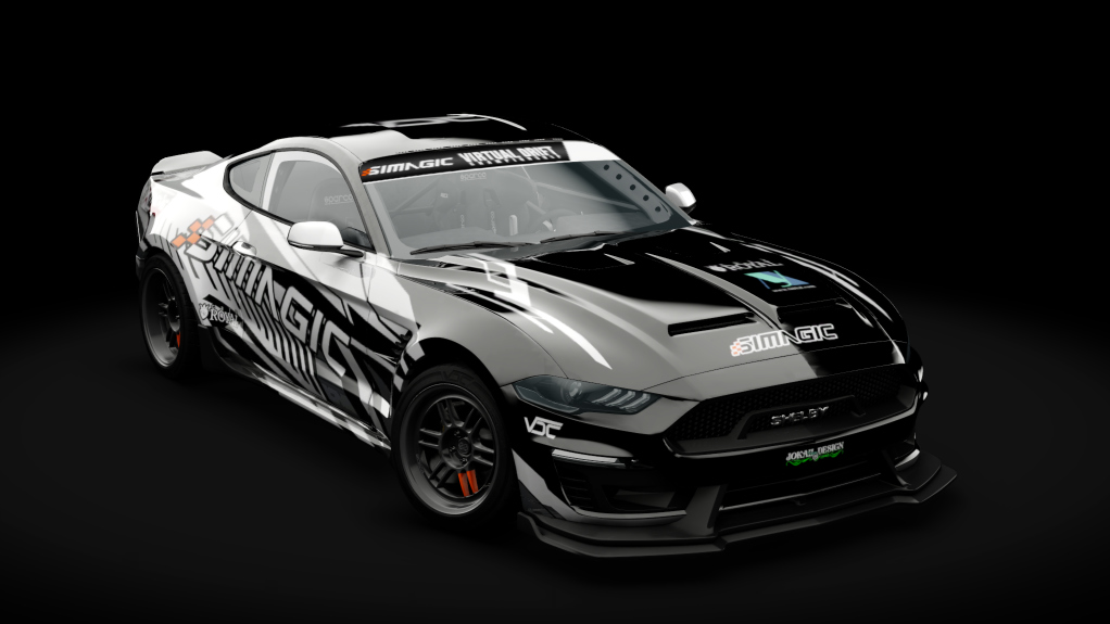 VDC Shelby Mustang Super Snake Public 4.0, skin VDC Black