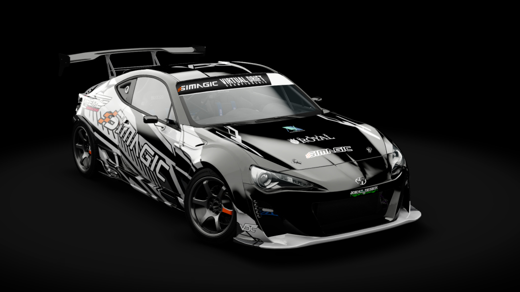 VDC Toyota GT86 Public 4.0, skin VDC Black