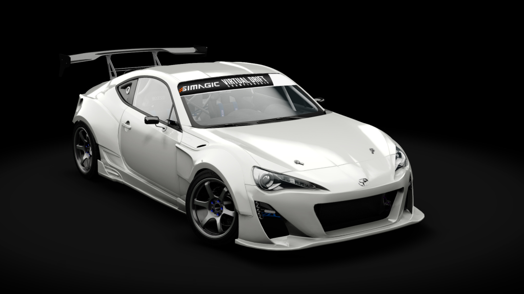 VDC Toyota GT86 Public 4.0, skin super_white