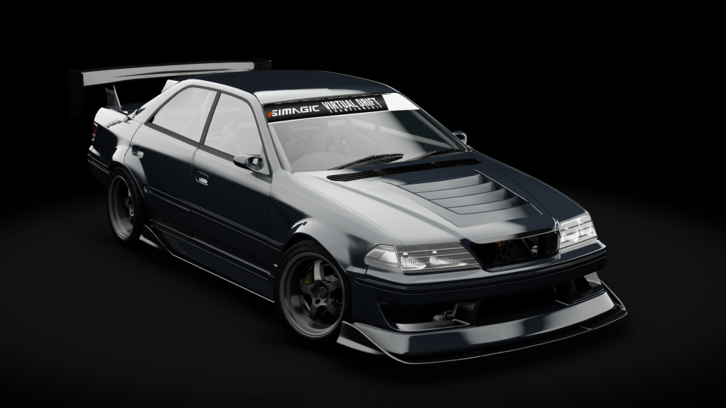 VDC Toyota Mark II JZX100 Public 4.0, skin crystal_black