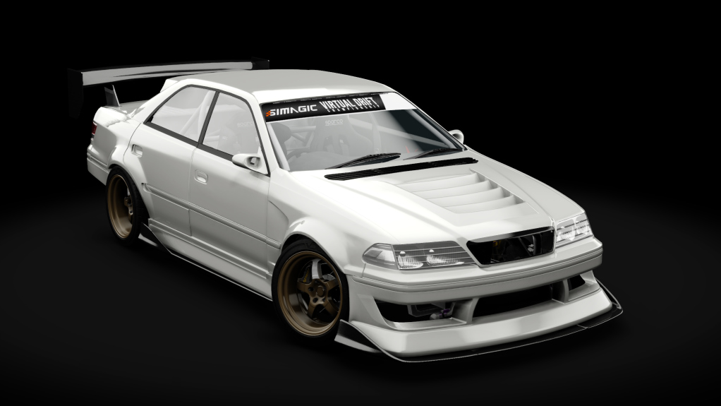 VDC Toyota Mark II JZX100 Public 4.0, skin super_white