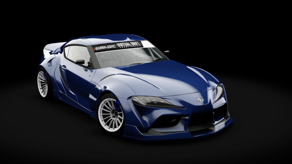 VDC Toyota Supra A90 Public 4.0, skin gravity_blue