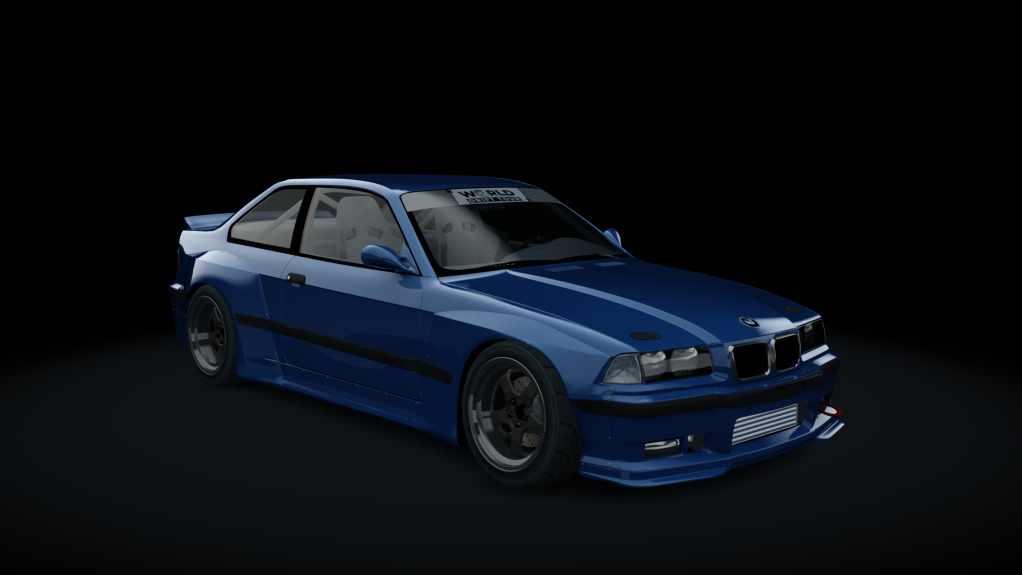 BMW M3 E36 WDT, skin blue