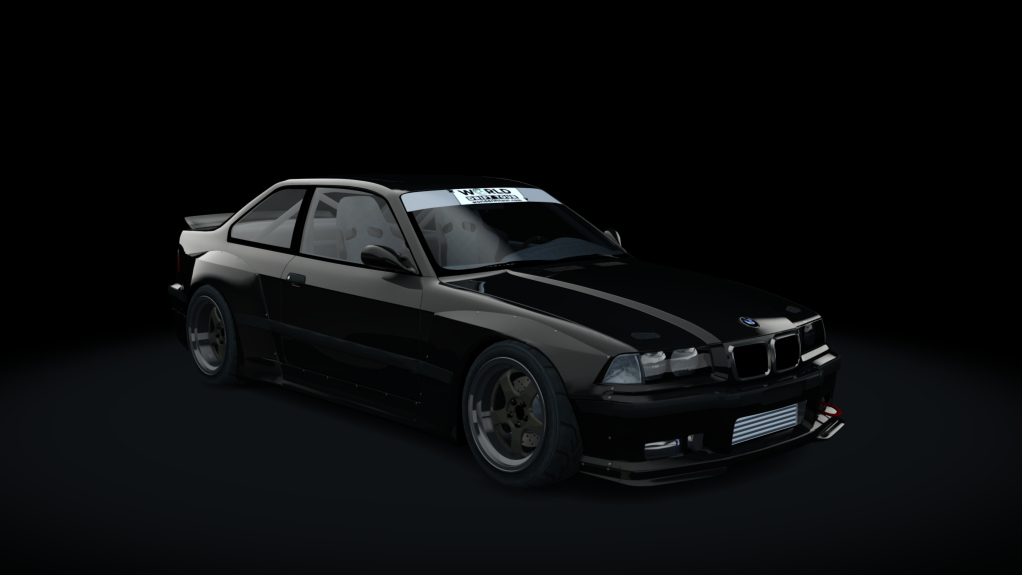 WDT BMW M3 E36 800HP, skin black