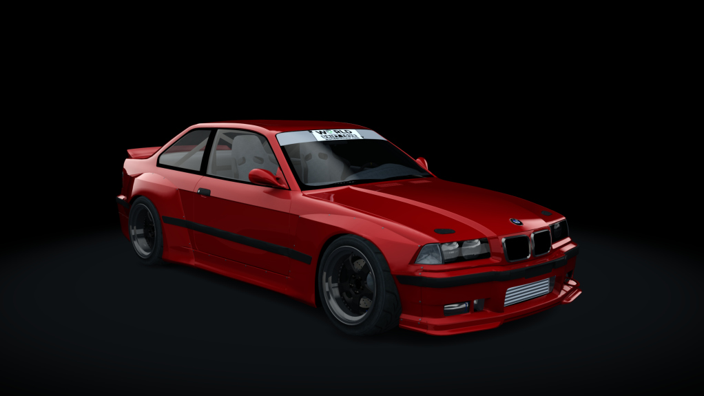 WDT BMW M3 E36 800HP, skin red