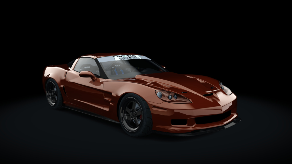 WDT Corvette C6 800HP, skin orange