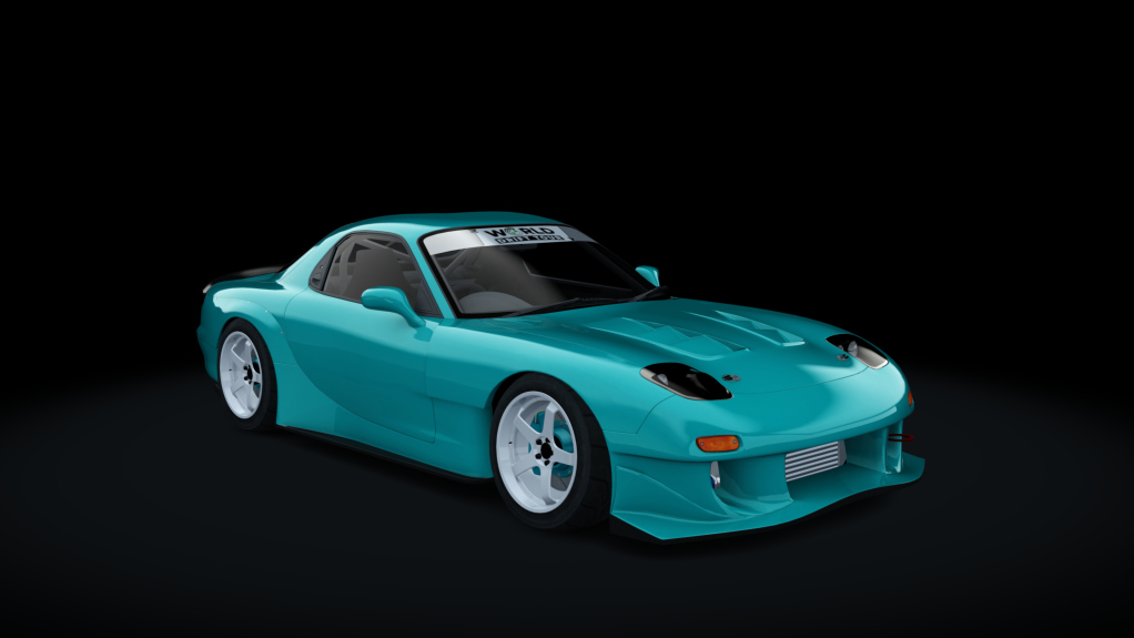 Mazda RX-7 WDT, skin blue