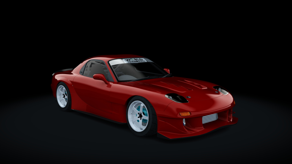 Mazda RX-7 WDT, skin red