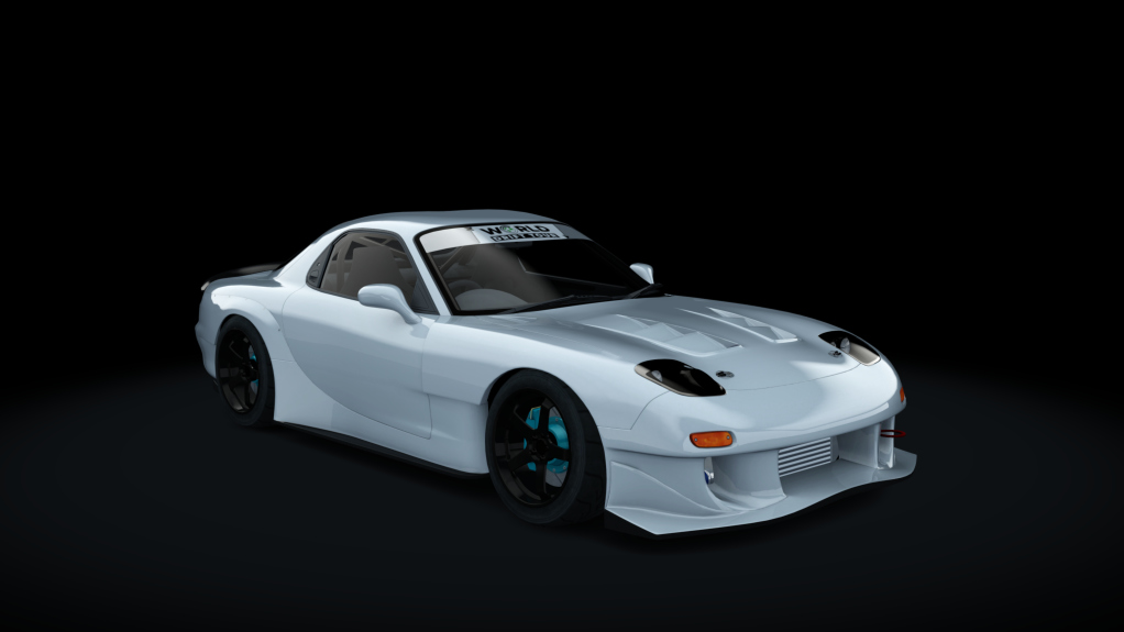 Mazda RX-7 WDT, skin white