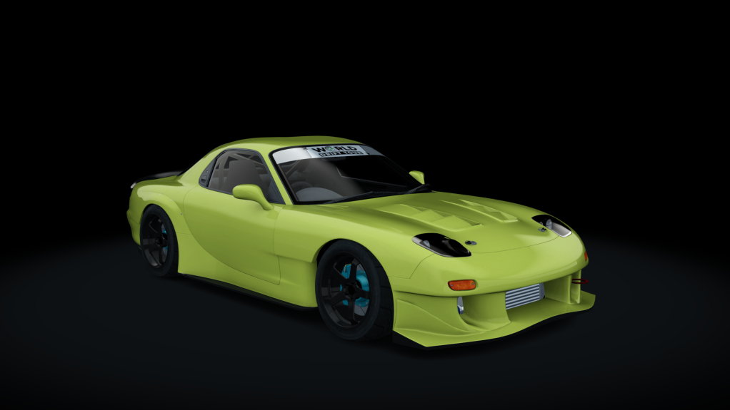 Mazda RX-7 WDT, skin yellow