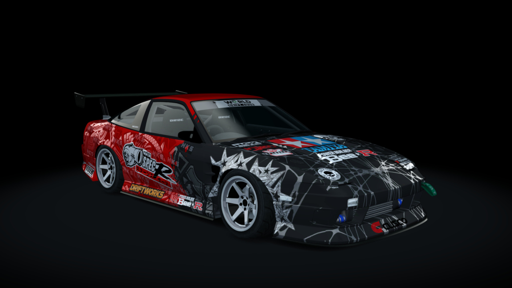 Nissan 180SX WDT, skin HKS_Spec_R