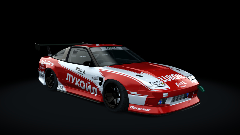 Nissan 180SX WDT, skin Lukoil