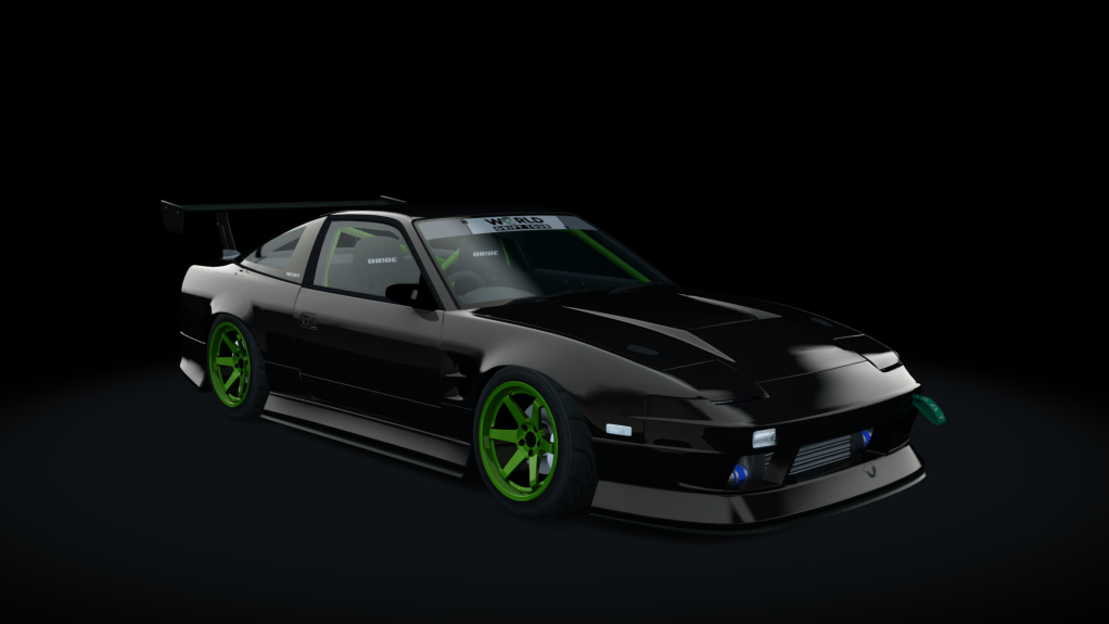 Nissan 180SX WDT, skin black