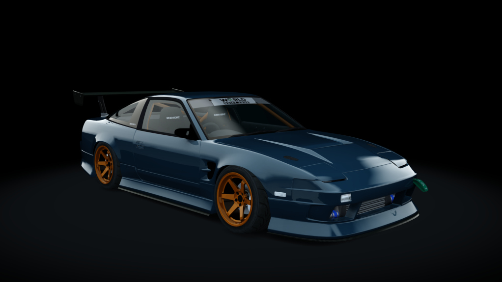 Nissan 180SX WDT, skin blue