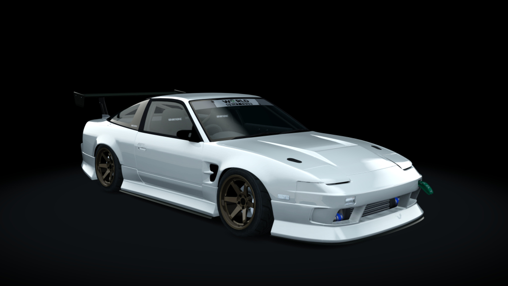 Nissan 180SX WDT, skin white