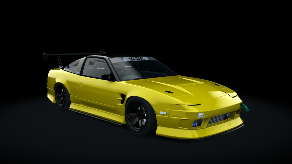 Nissan 180SX WDT, skin yellow