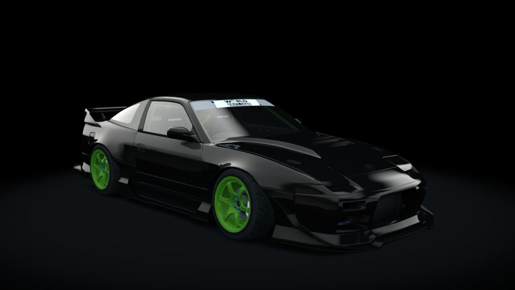 WDT Nissan 180SX 800HP, skin black