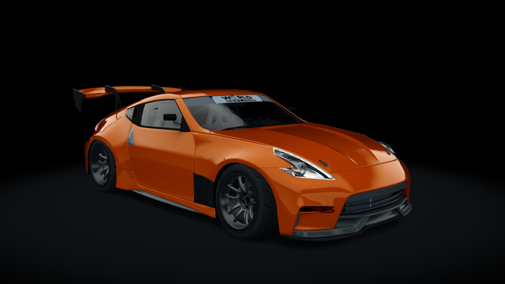 Nissan 370Z WDT, skin orange