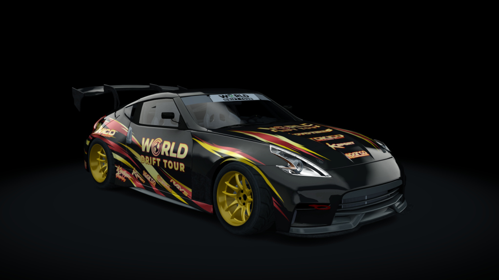 Nissan 370Z WDT, skin wdt_animal_black