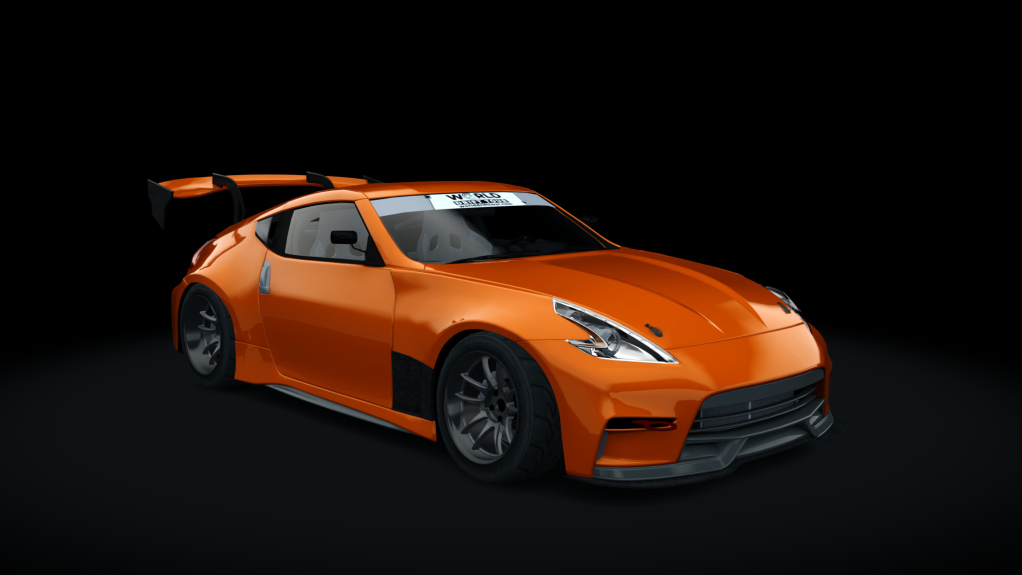 WDT Nissan 370Z 800HP, skin orange