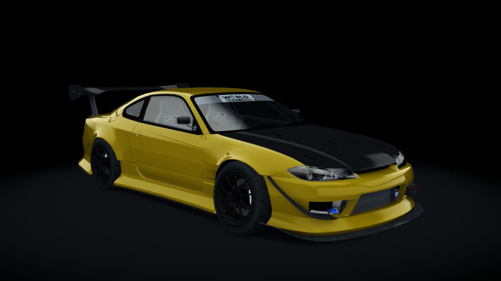 Nissan Silvia S15 WDT, skin yellow