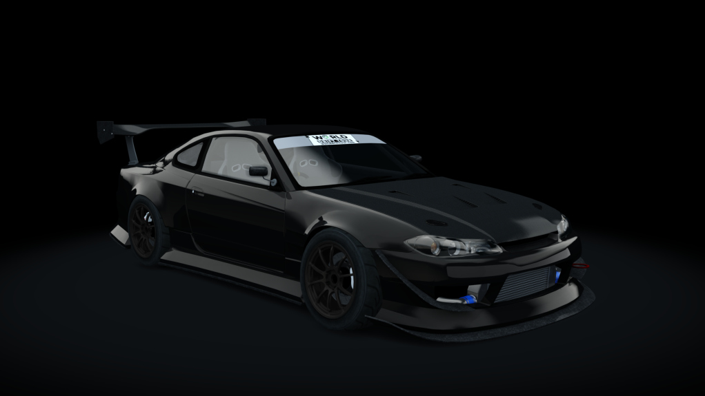 WDT Nissan Silvia S15 800HP, skin black