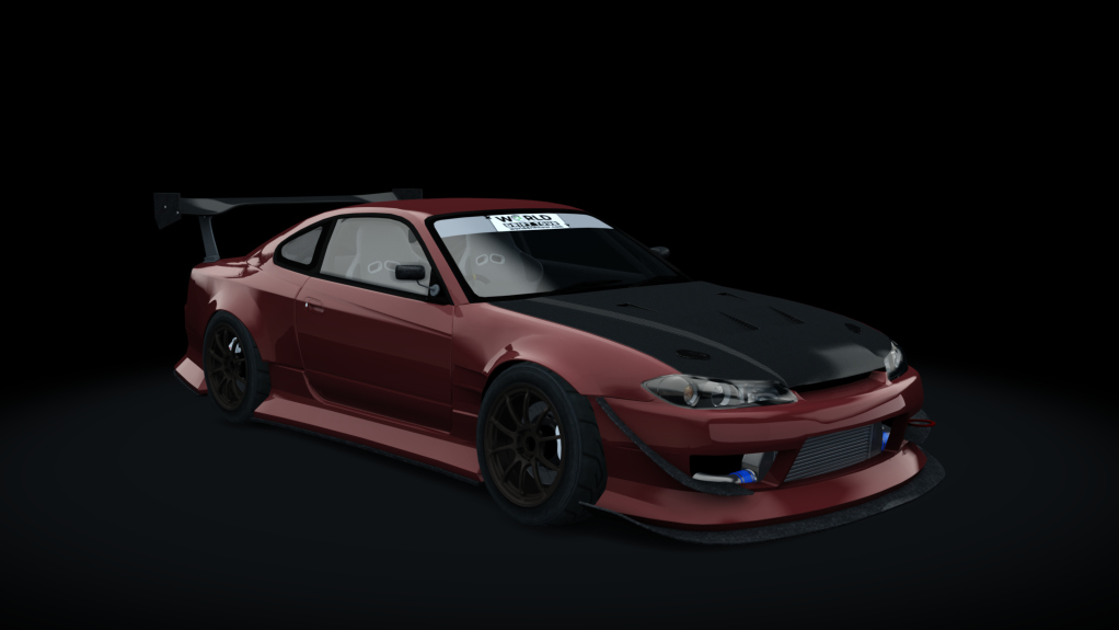 WDT Nissan Silvia S15 800HP, skin red