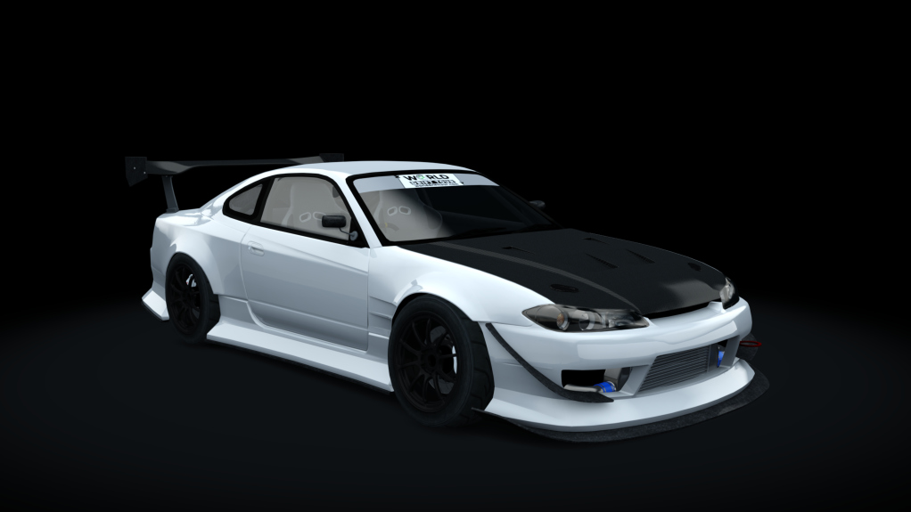 WDT Nissan Silvia S15 800HP, skin white