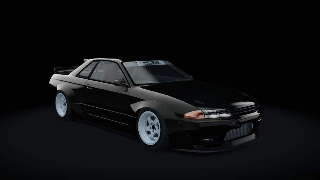 Nissan Skyline R32 WDT, skin black