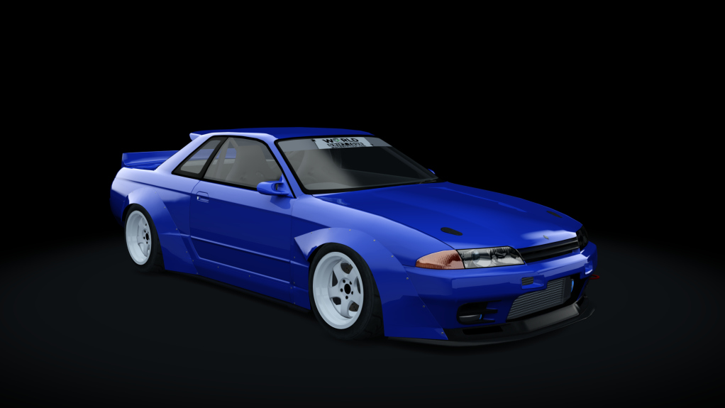 WDT Nissan Skyline R32 800HP, skin blue