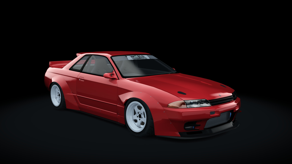 WDT Nissan Skyline R32 800HP, skin red