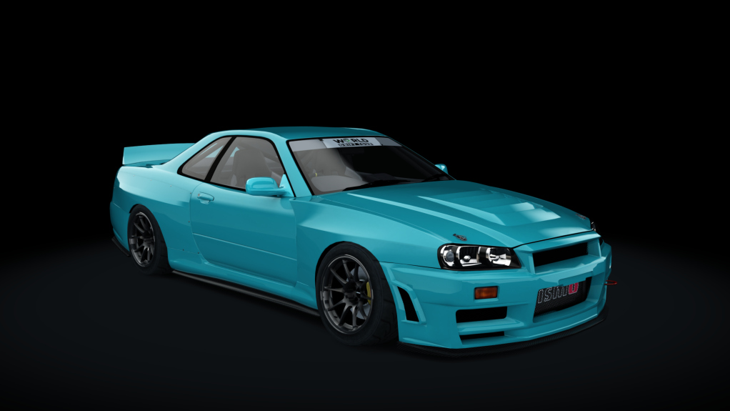 Nissan Skyline R34 WDT, skin sky