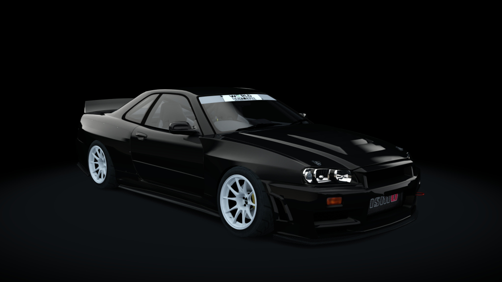 WDT Nissan Skyline R34 800HP, skin black