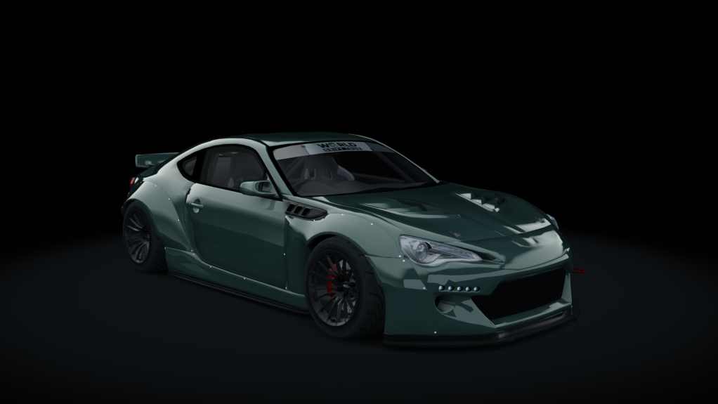 Toyota GT86 WDT, skin green