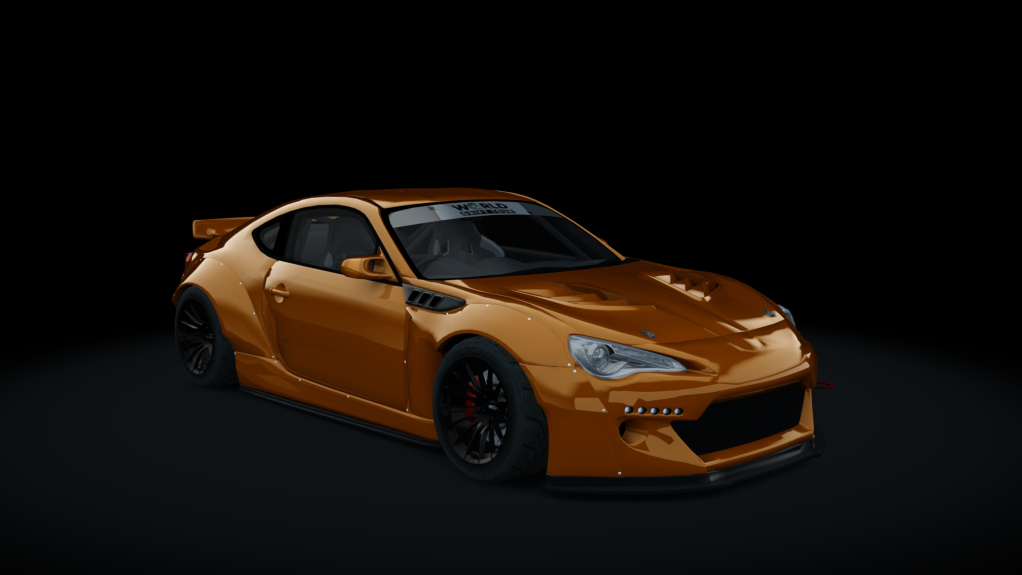 Toyota GT86 WDT, skin orange