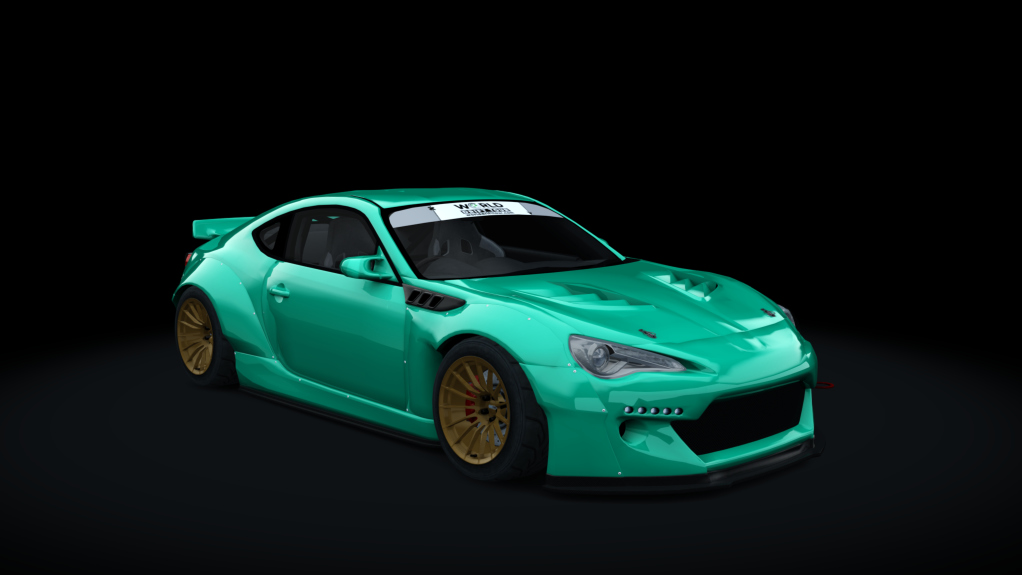 WDT Toyota GT86 800HP, skin gum