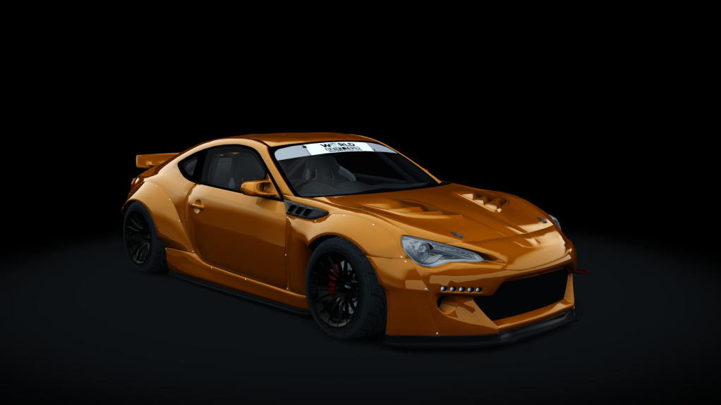 WDT Toyota GT86 800HP, skin orange