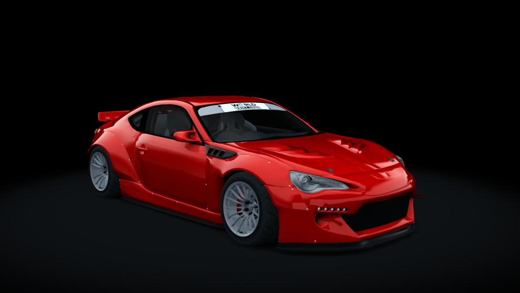 WDT Toyota GT86 800HP, skin red