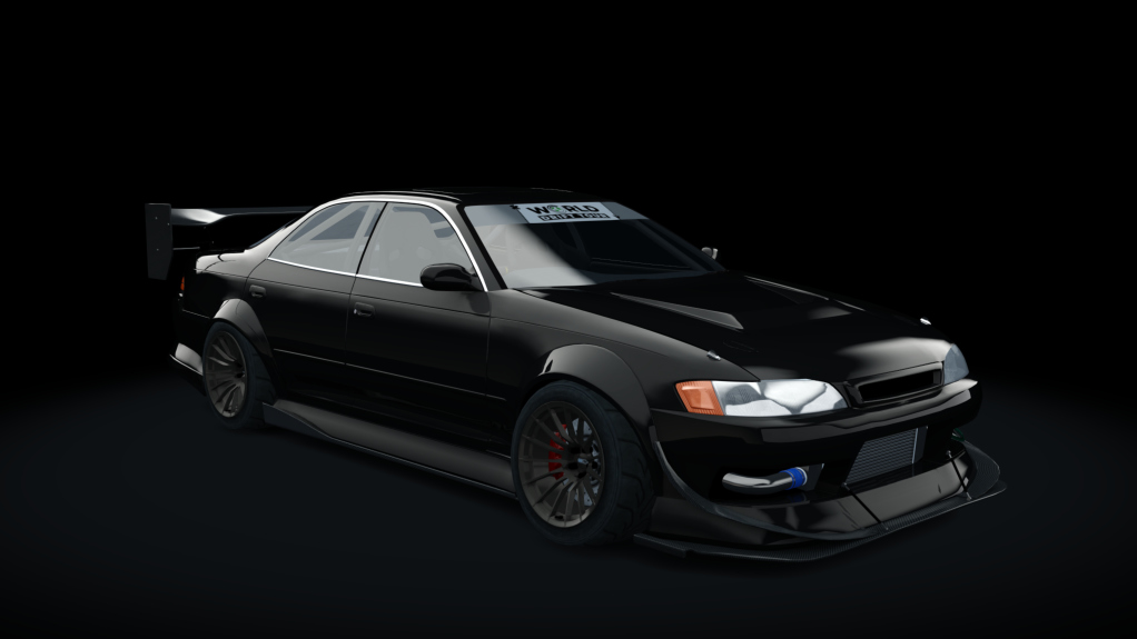 Toyota Mark II JZX90 WDT, skin black