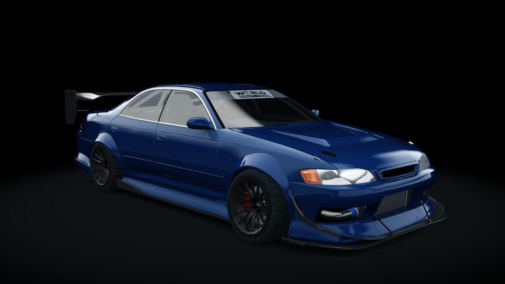 Toyota Mark II JZX90 WDT, skin blue