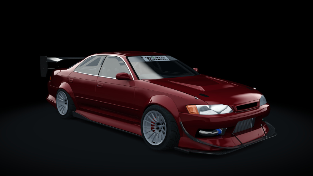 Toyota Mark II JZX90 WDT, skin red