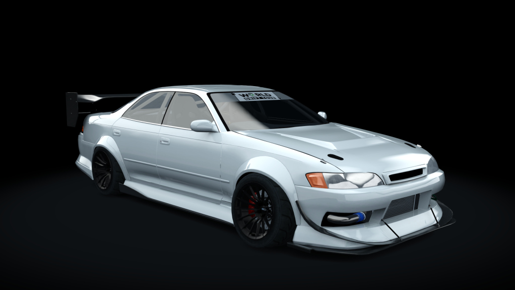 Toyota Mark II JZX90 WDT, skin white