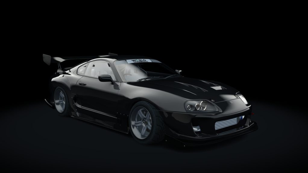 Toyota Supra WDT, skin black