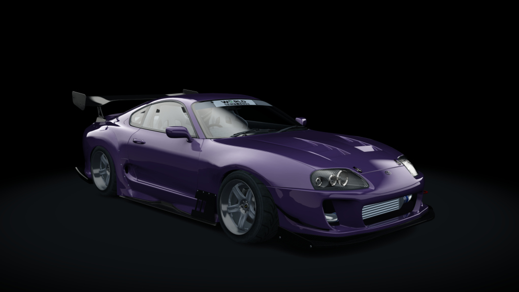 Toyota Supra WDT, skin purple